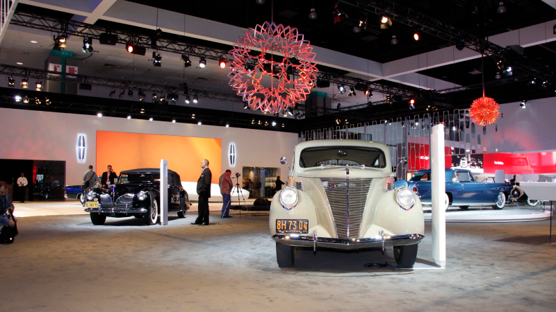 Illustration for article titled No Car At The Lincoln Stand Is Newer Than 1961